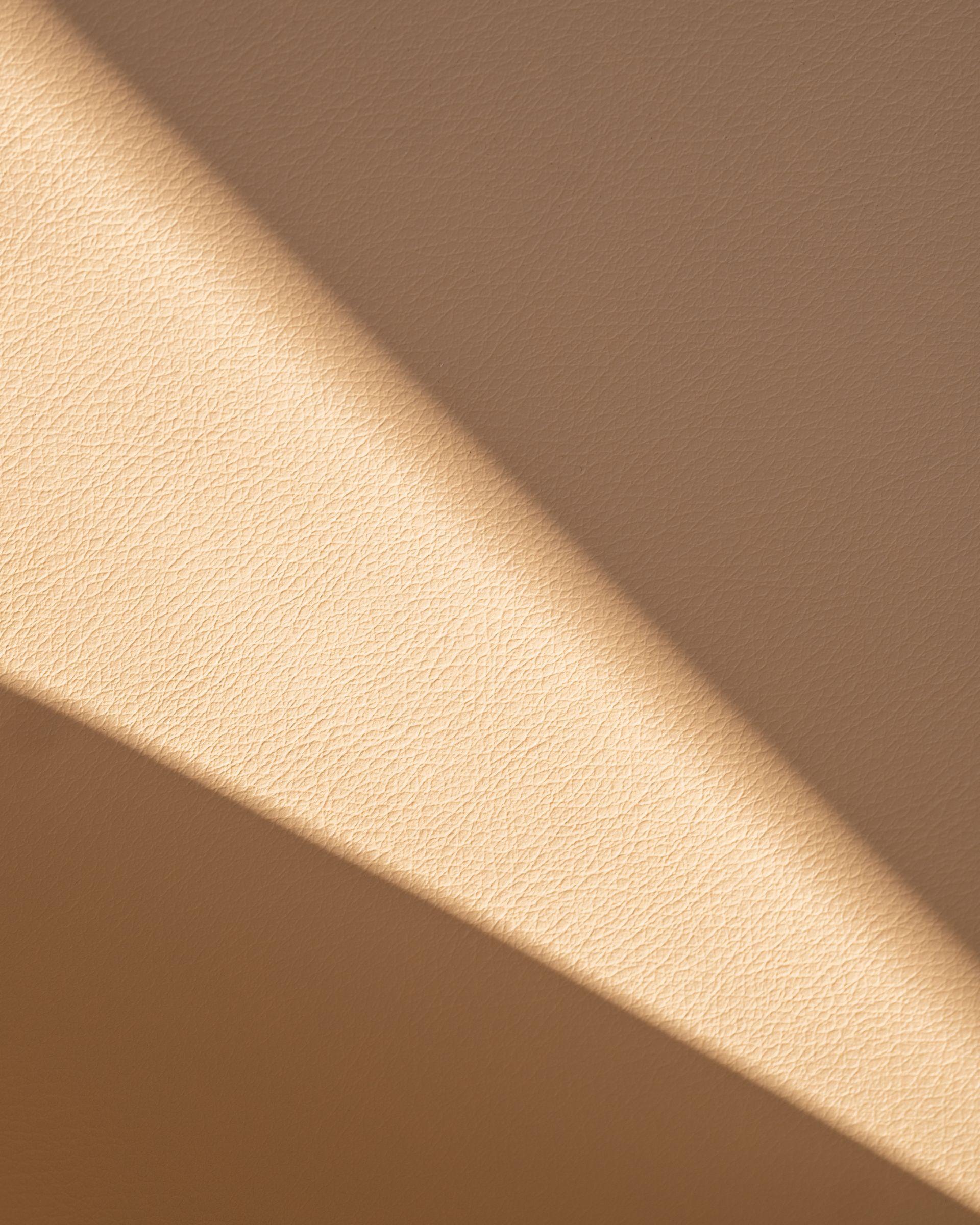 tan imitation leather closeup